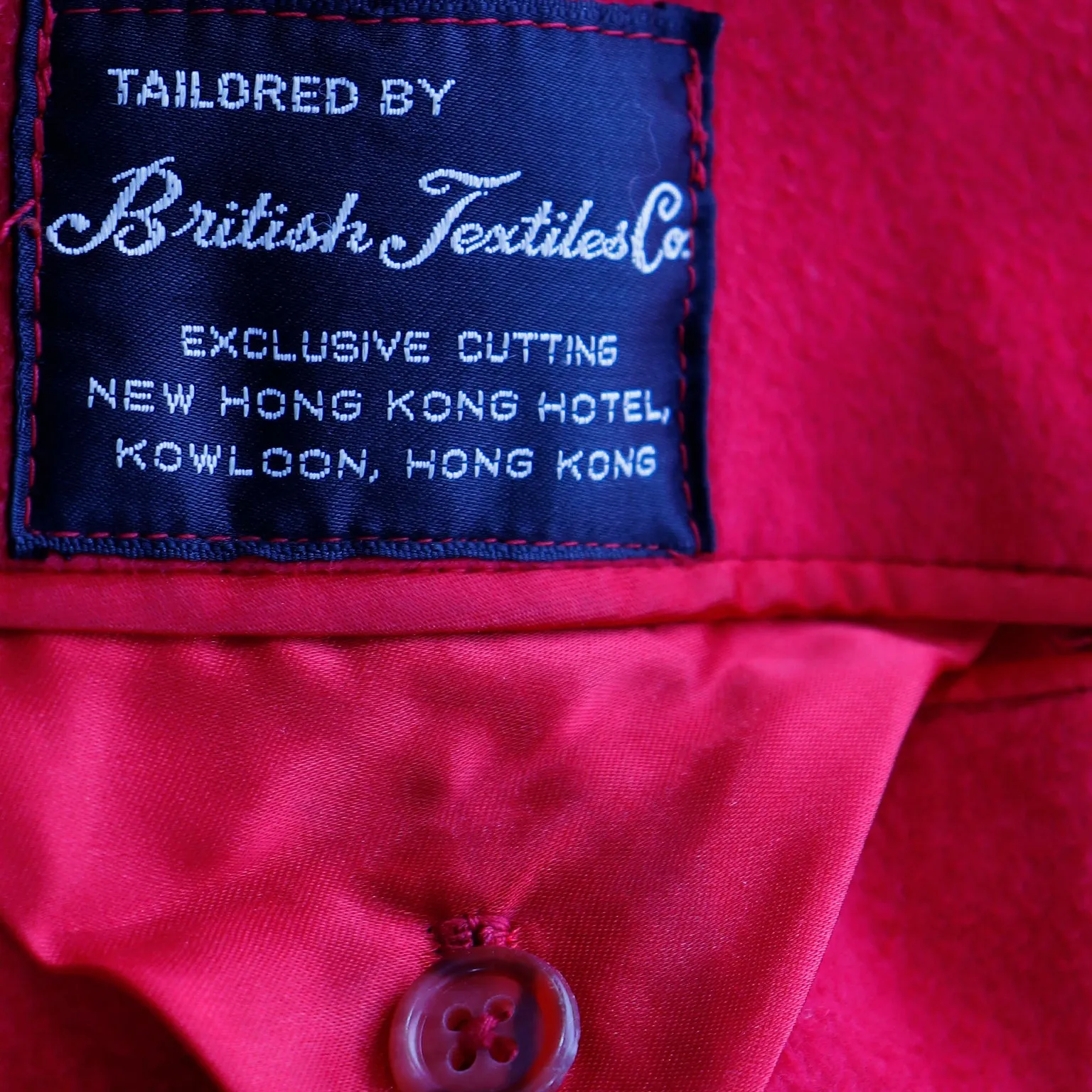 1980s Vintage Red Cashmere Long Coat