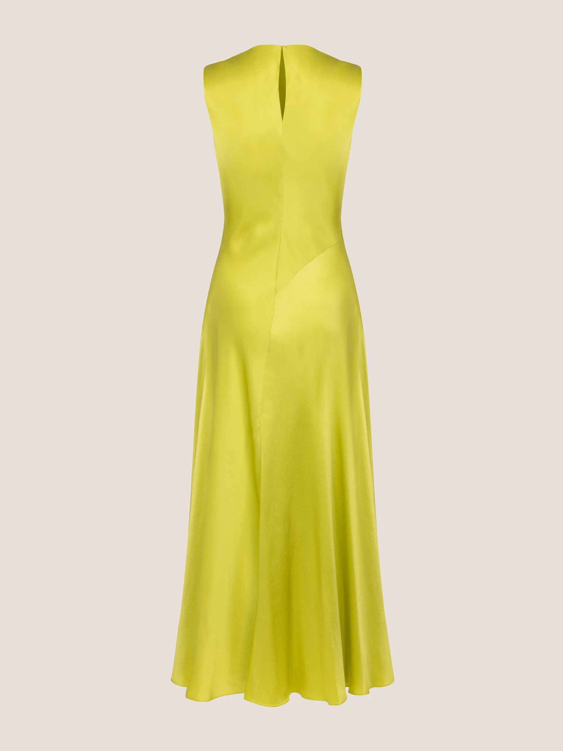 Alma asymmetric hemline dress