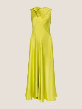 Alma asymmetric hemline dress