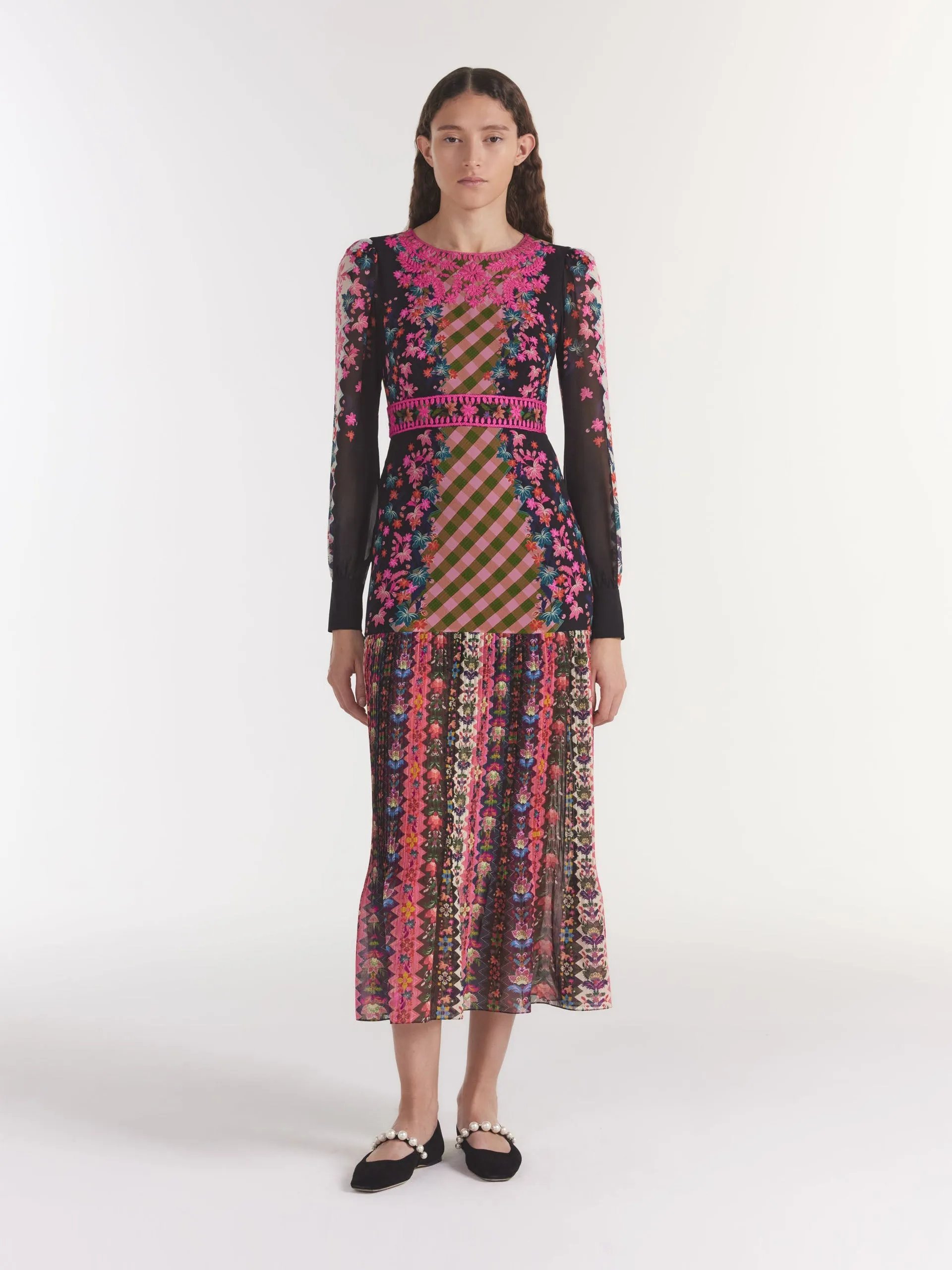 Banji noir Vera dress