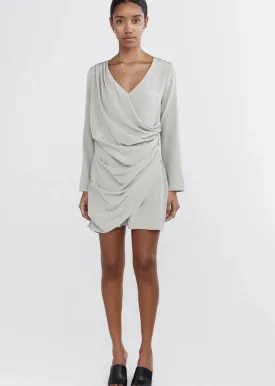 Bellamy Dress Sage Silk
