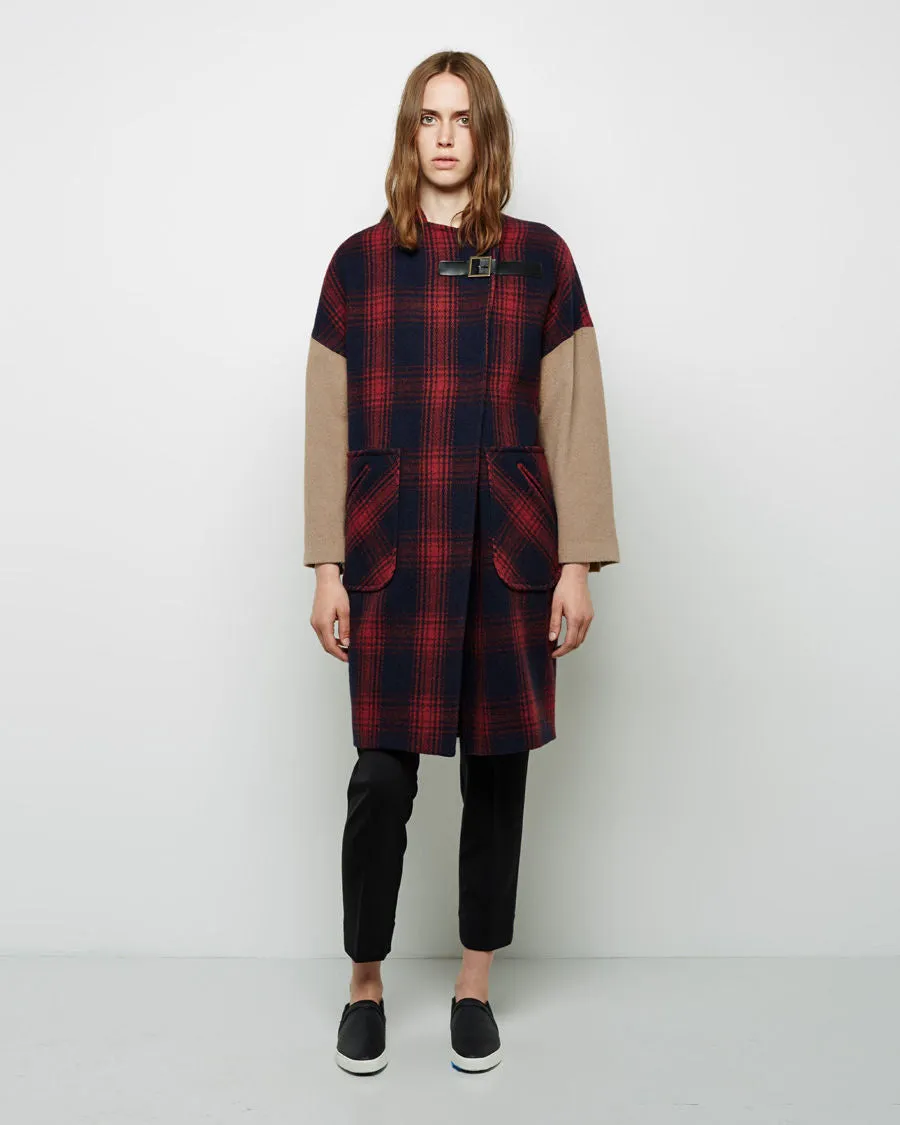 Blanket Wool Oversized Coat