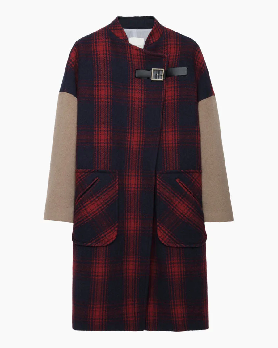 Blanket Wool Oversized Coat