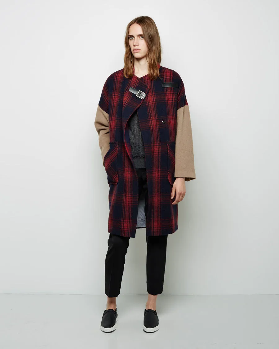 Blanket Wool Oversized Coat