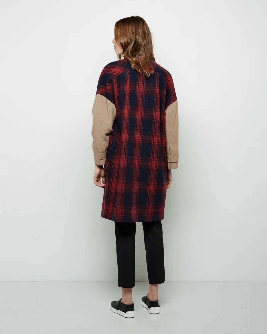 Blanket Wool Oversized Coat