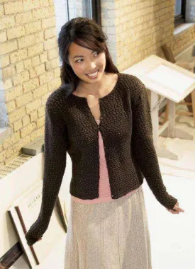 Blue Sky Alpacas Royal Alpaca Royal Cardigan PATTERN ONLY