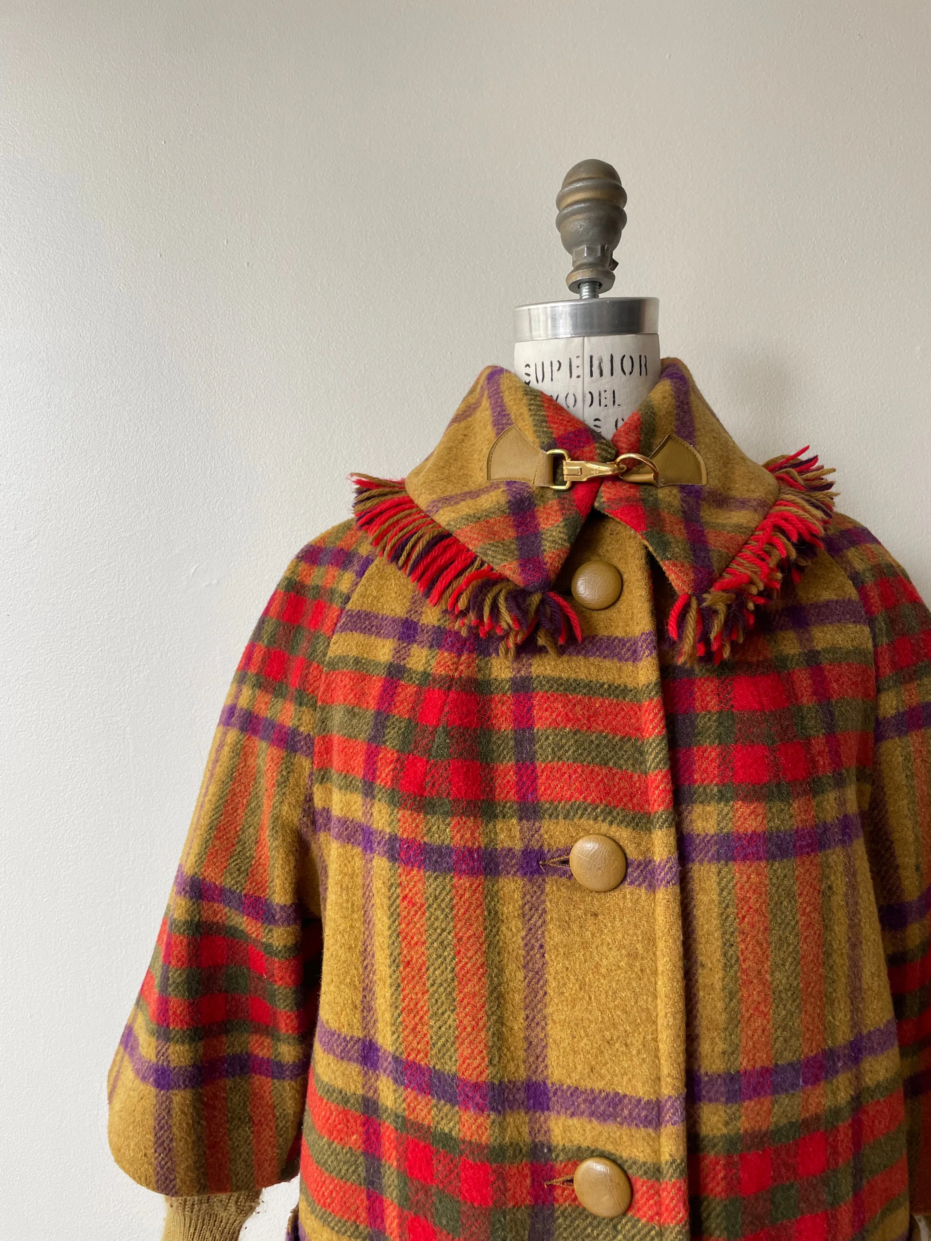 Clanranald Wool Coat | 1960s