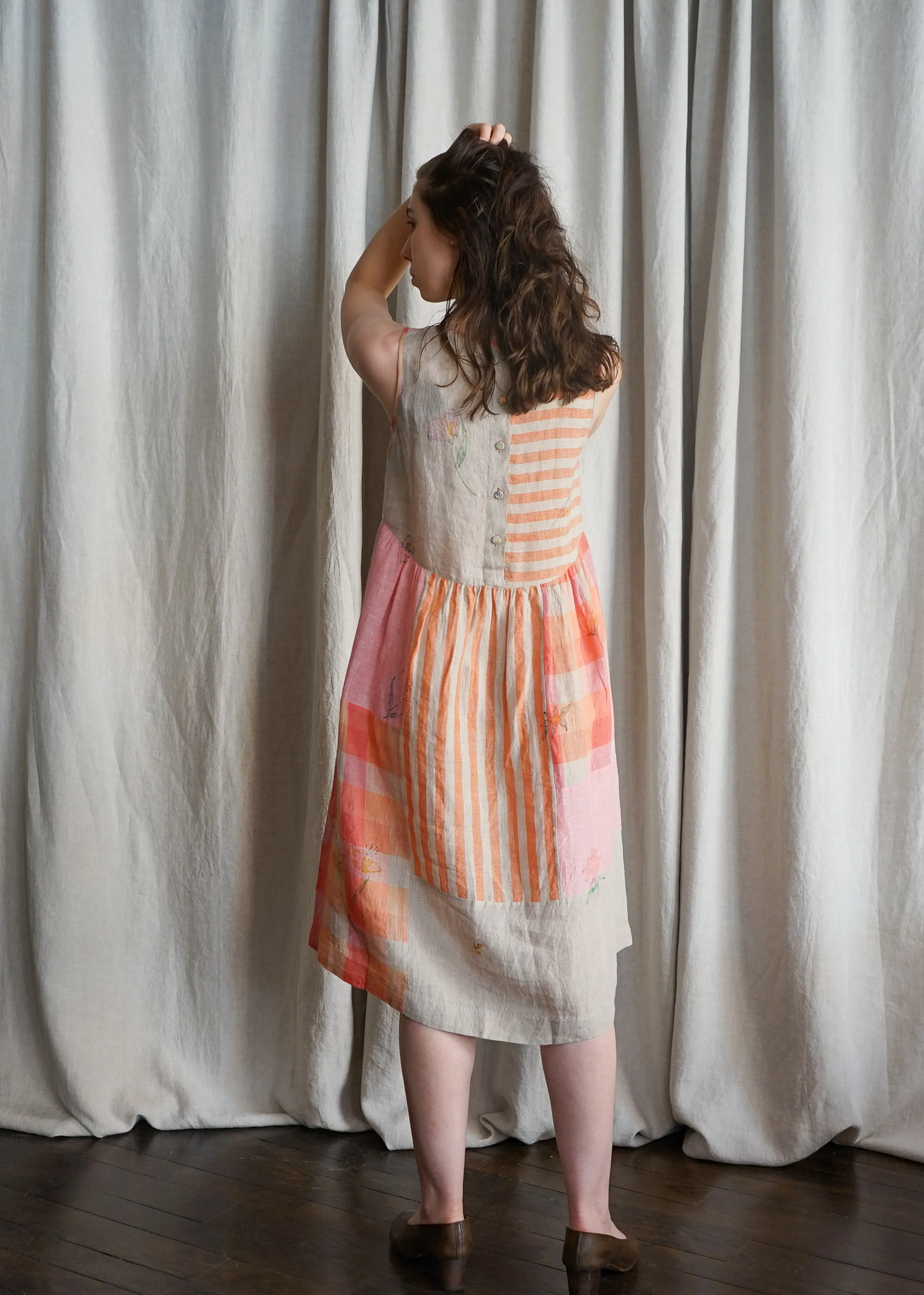 Cleome Patchwork Dress