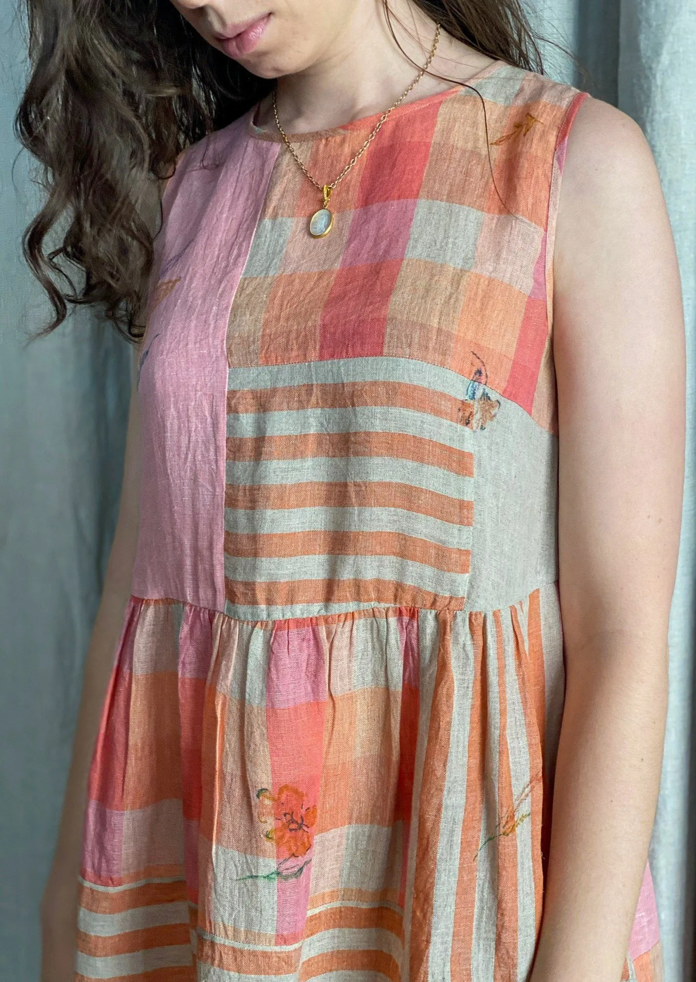 Cleome Patchwork Dress