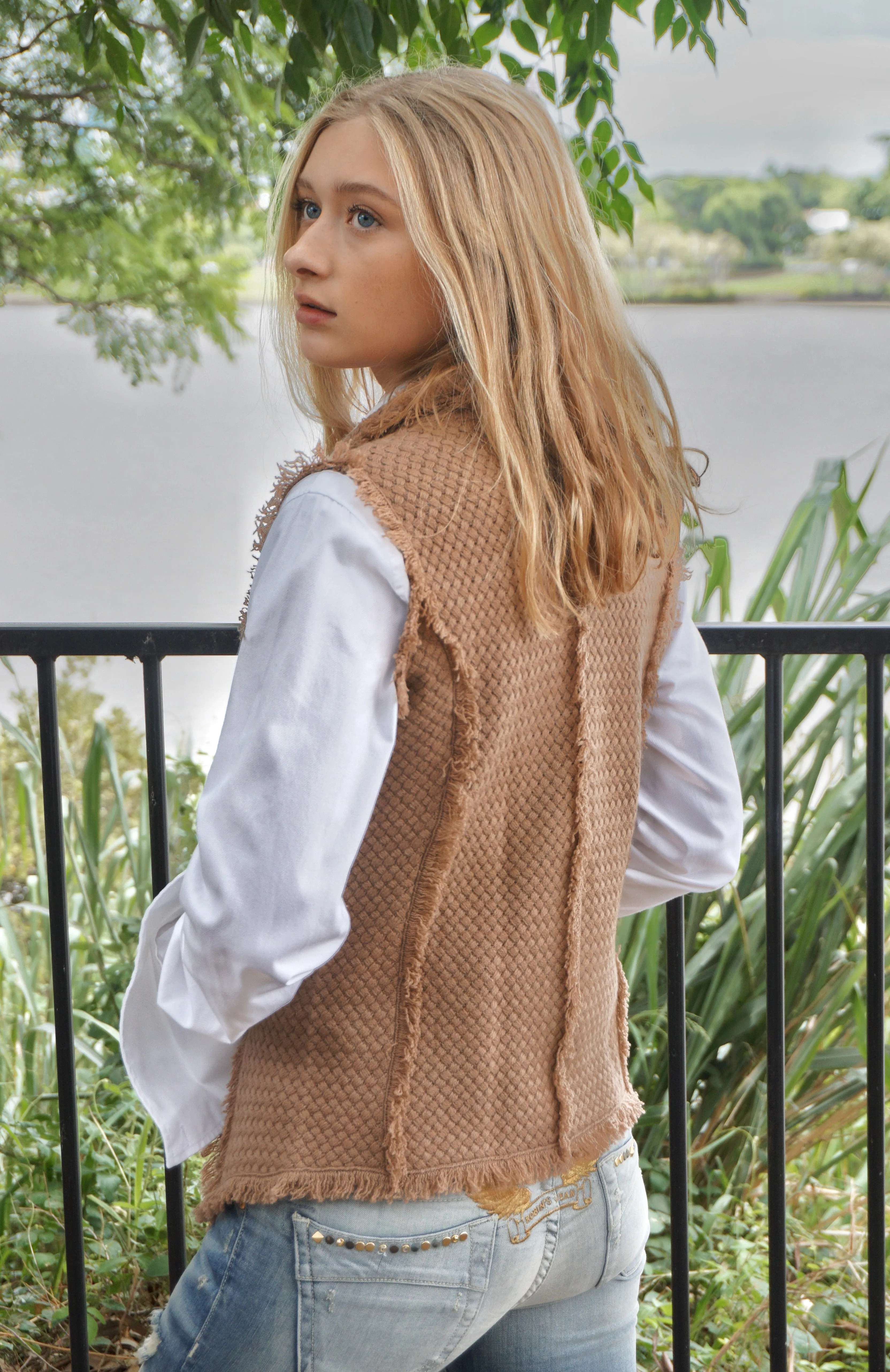 COCO Waistcoat - Stone
