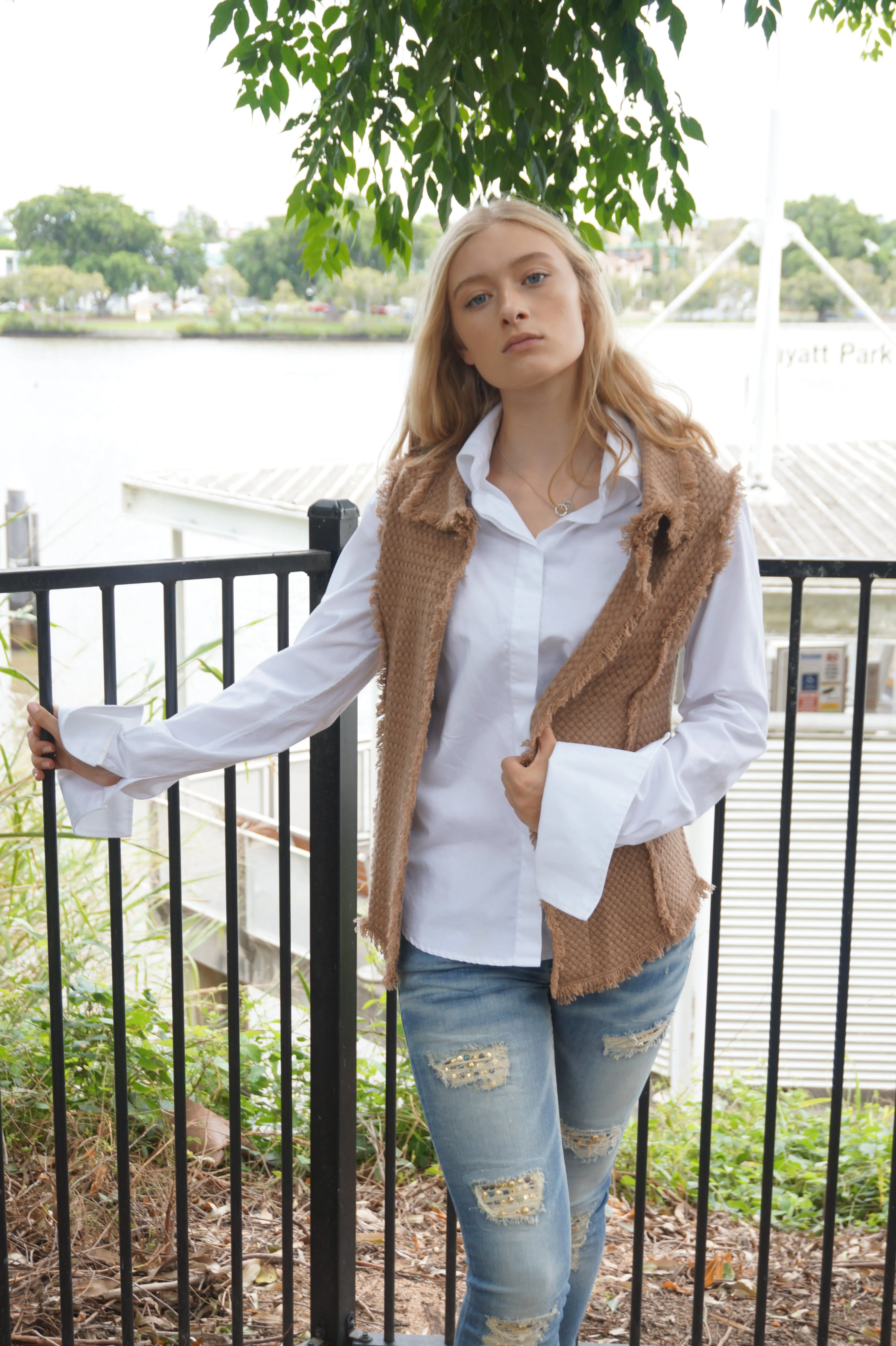 COCO Waistcoat - Stone
