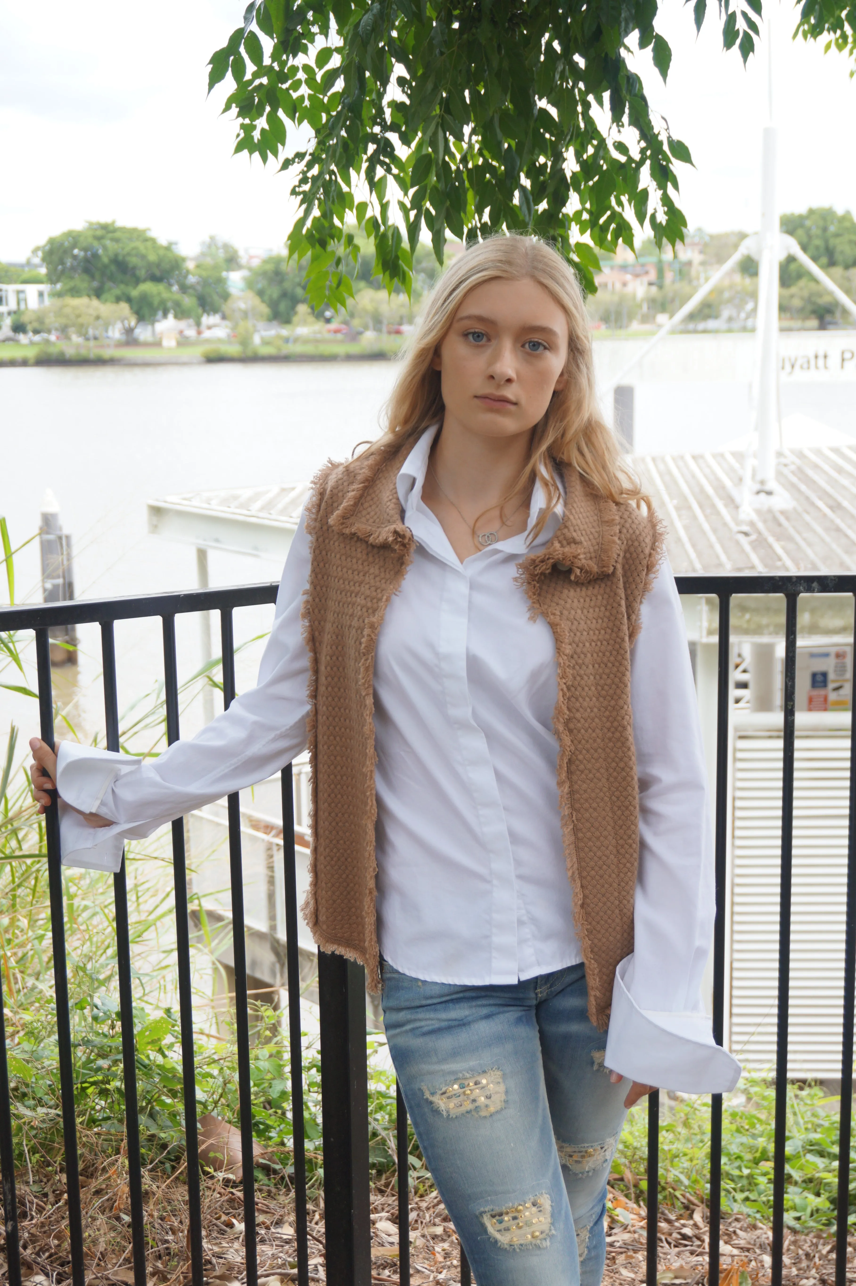 COCO Waistcoat - Stone