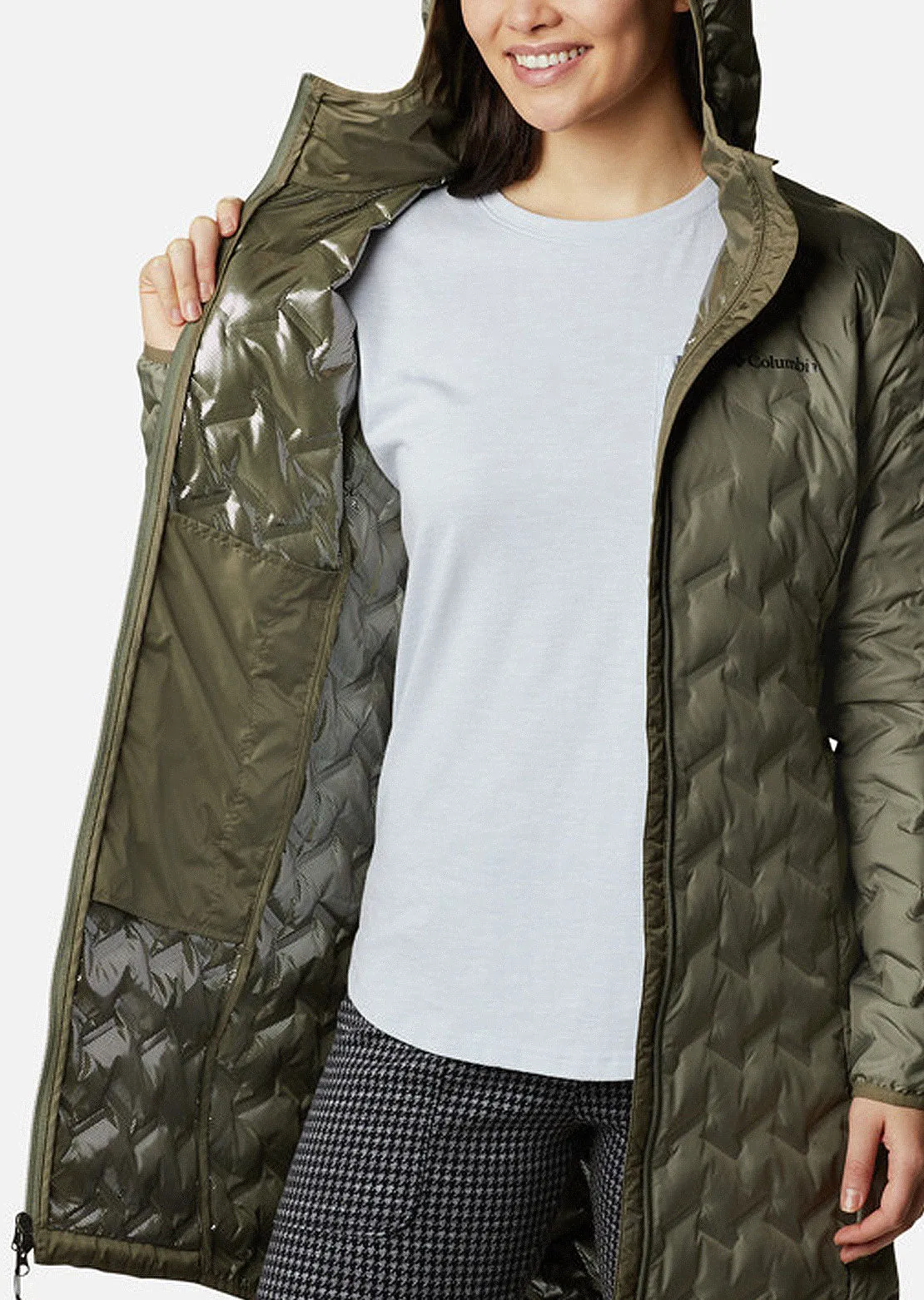 Columbia Women's Delta Ridge Long Down Jacket
