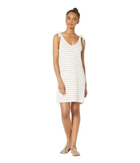 Cupcakes And Cashmere - Regina Dress in Ivory with grey