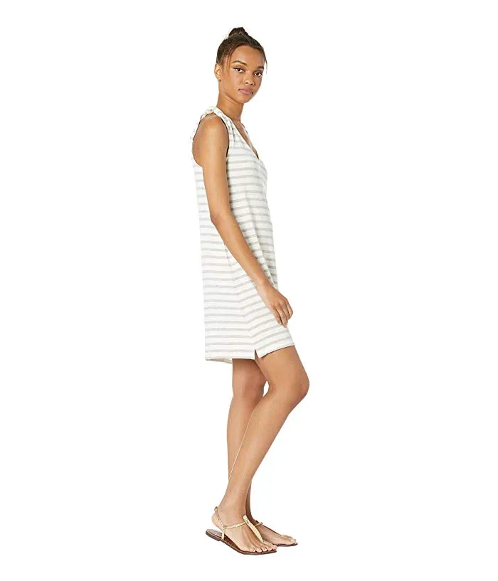 Cupcakes And Cashmere - Regina Dress in Ivory with grey