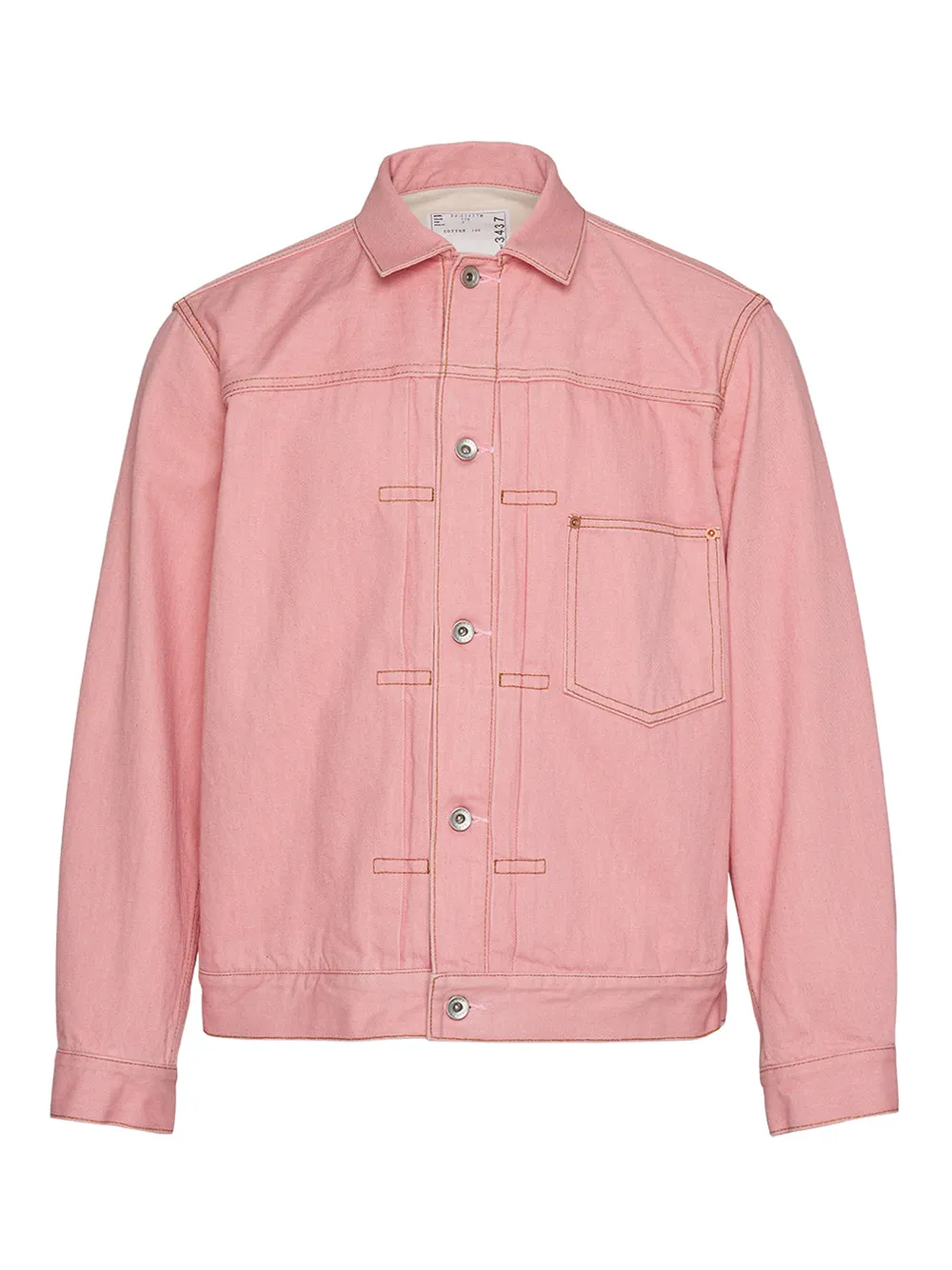 Denim Print Jacket