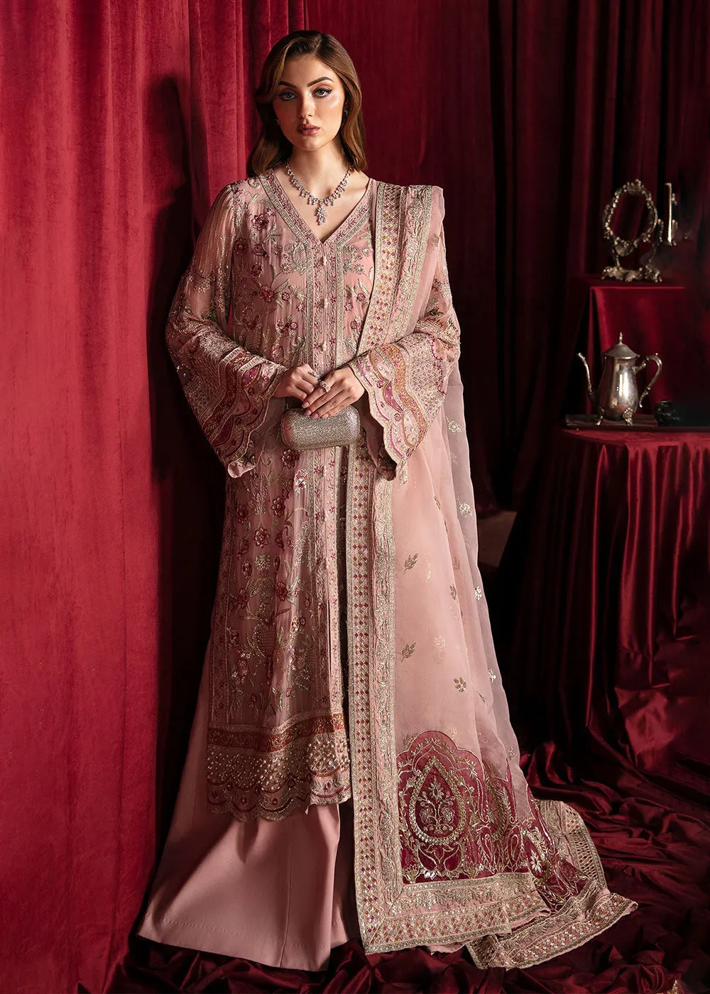 Elanora Embroidered Formals' 24 by Nureh | WATER LILLY