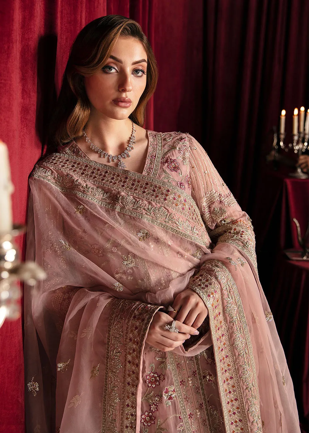 Elanora Embroidered Formals' 24 by Nureh | WATER LILLY