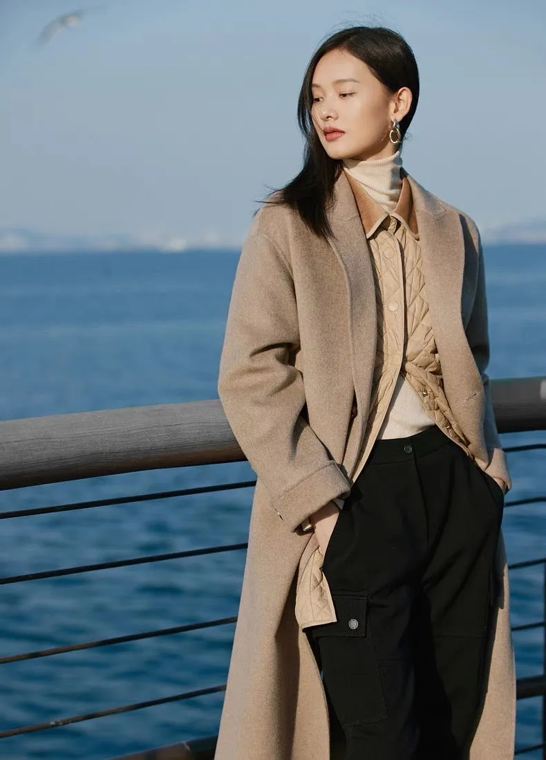 EP YAYING High Quality Wool Coat