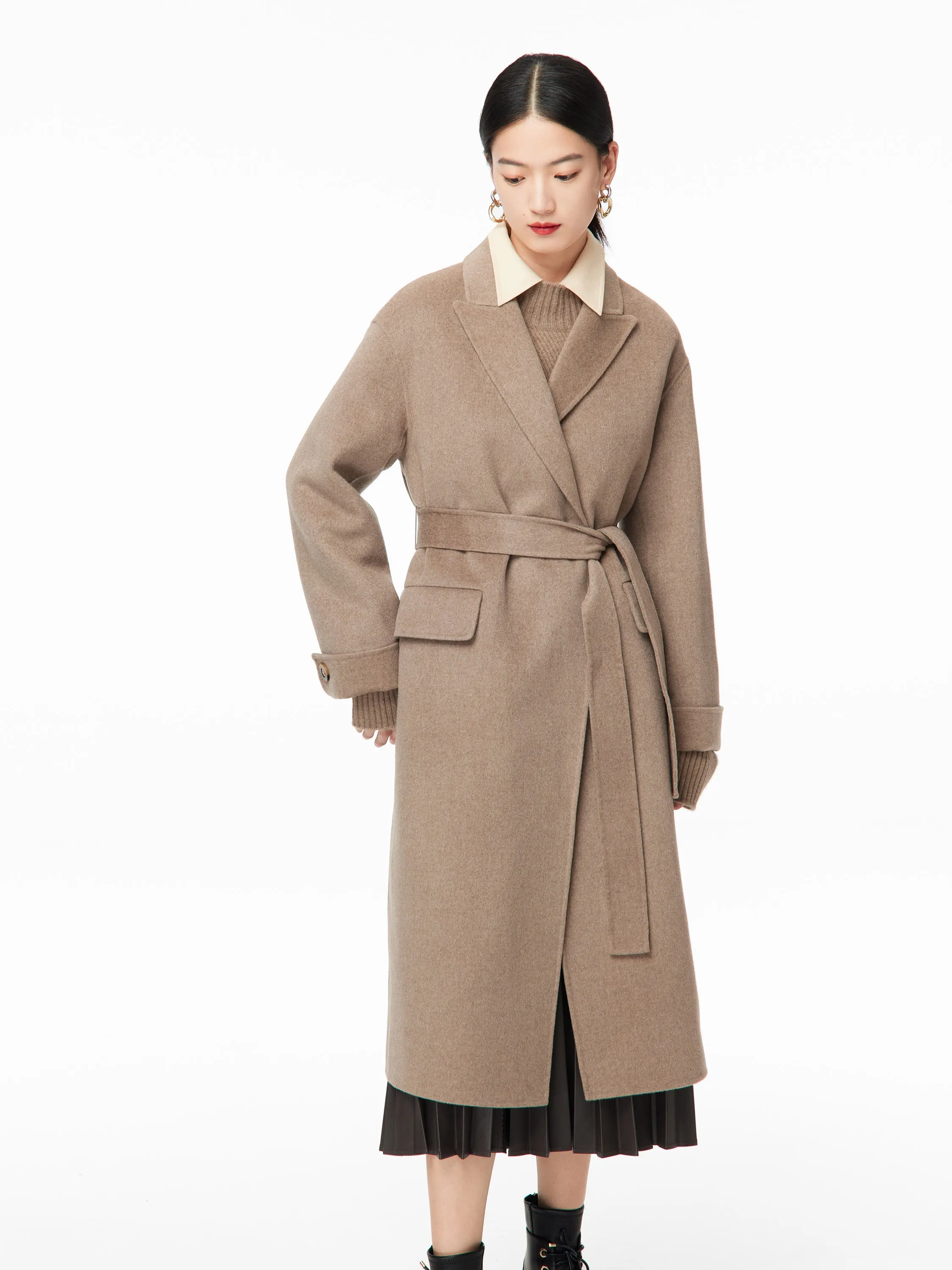 EP YAYING High Quality Wool Coat