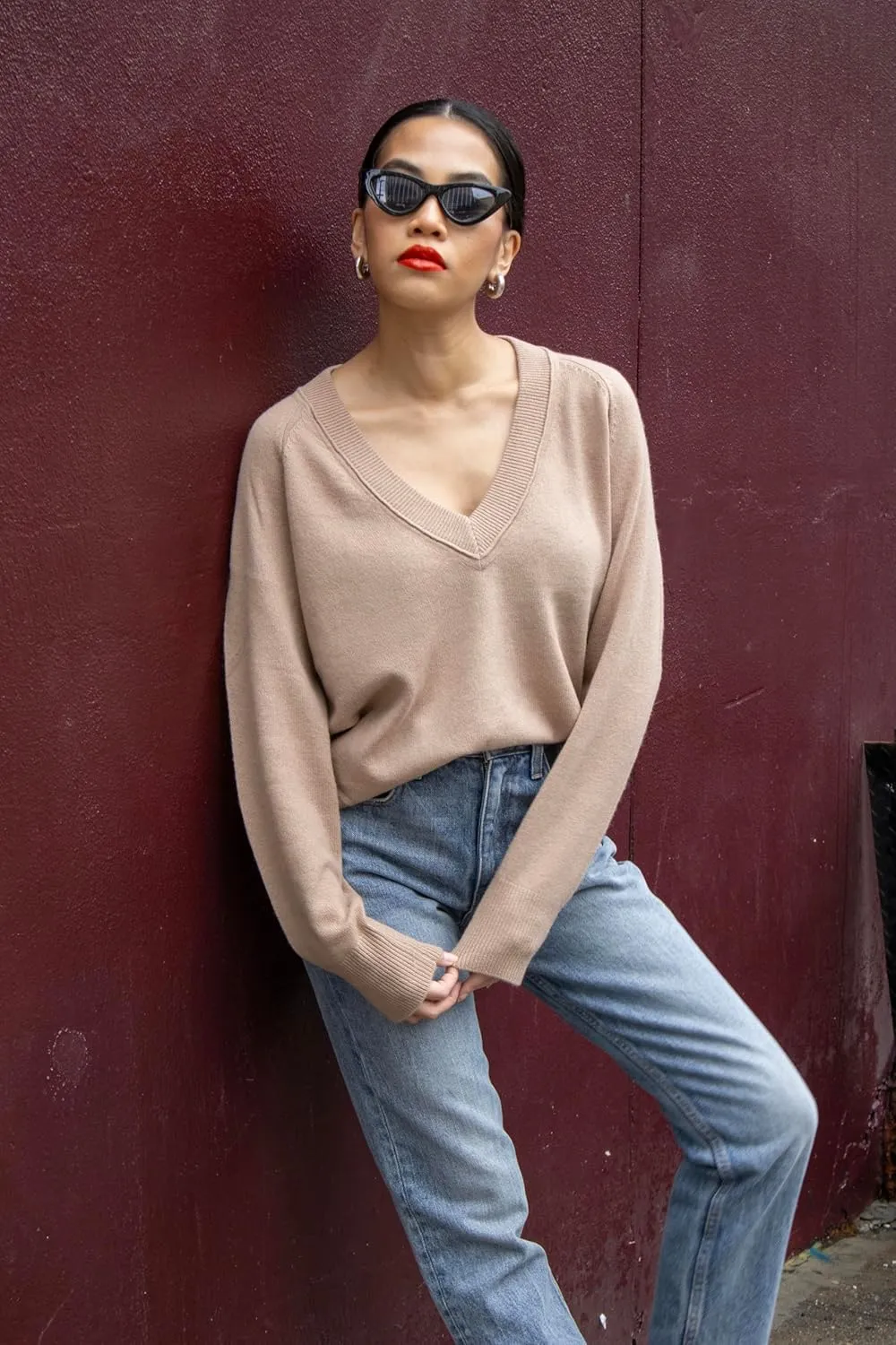 Equipment Women's Madalene V-Neck Sweater