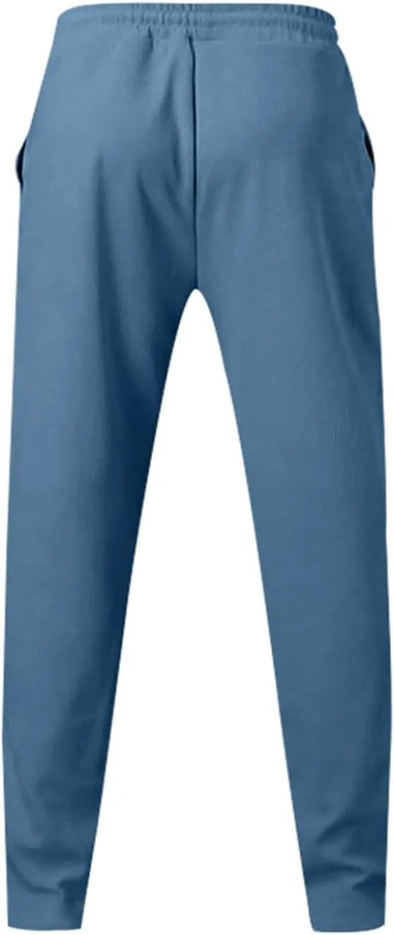 Finelylove Mens Sweatpants Stretchy Lightweight Workout Pants Pleated Front Tapered Leisure Trousers with Pockets