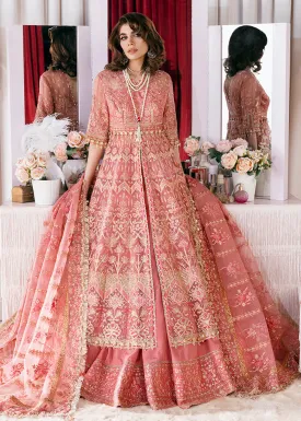 Flamingo Pink Suit - Afrozeh Luxury Starlet Collection '23 - Flamingo Flair