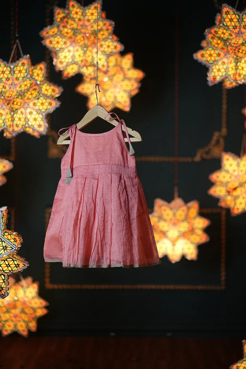 Kamal Sleeveless Infant Pleated Dress