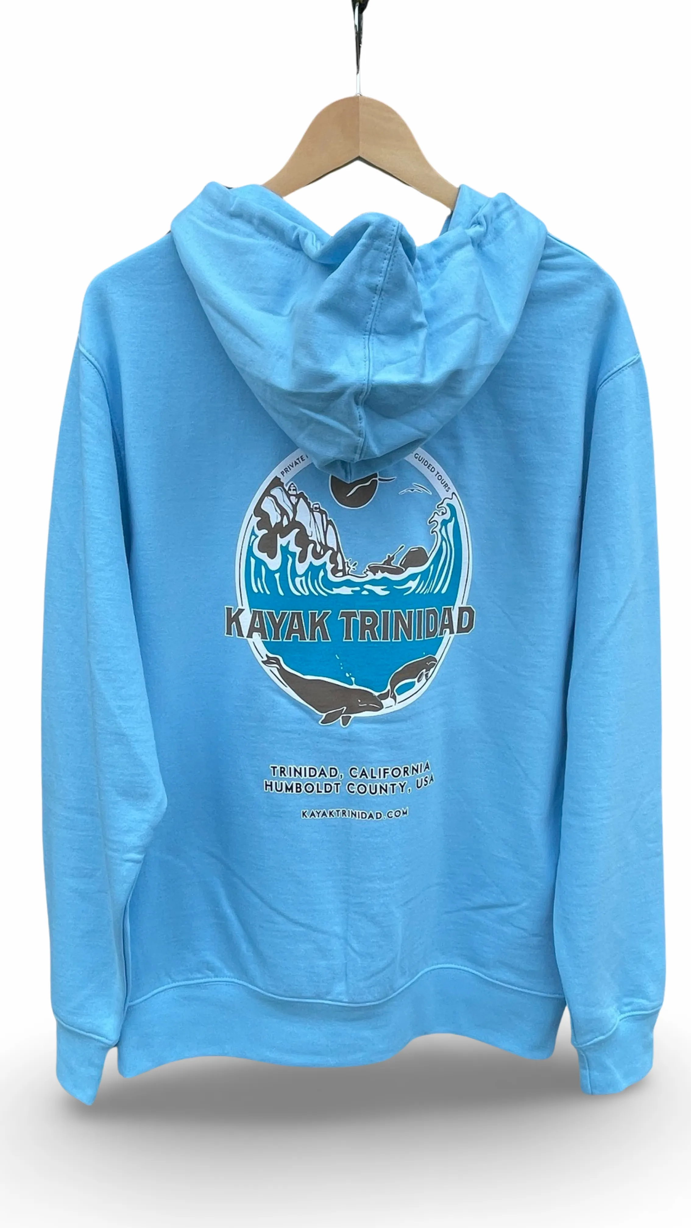 Kayak Trinidad Hoodie - Blue Aqua