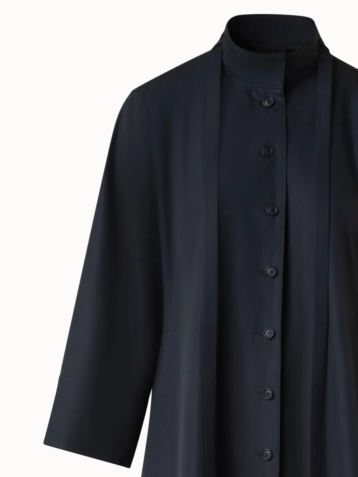 Midi Shirt Dress with Dandelion Print