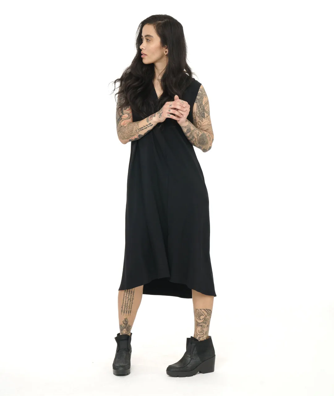 Niche - Tempo Twill - Studio Dress - Ochre