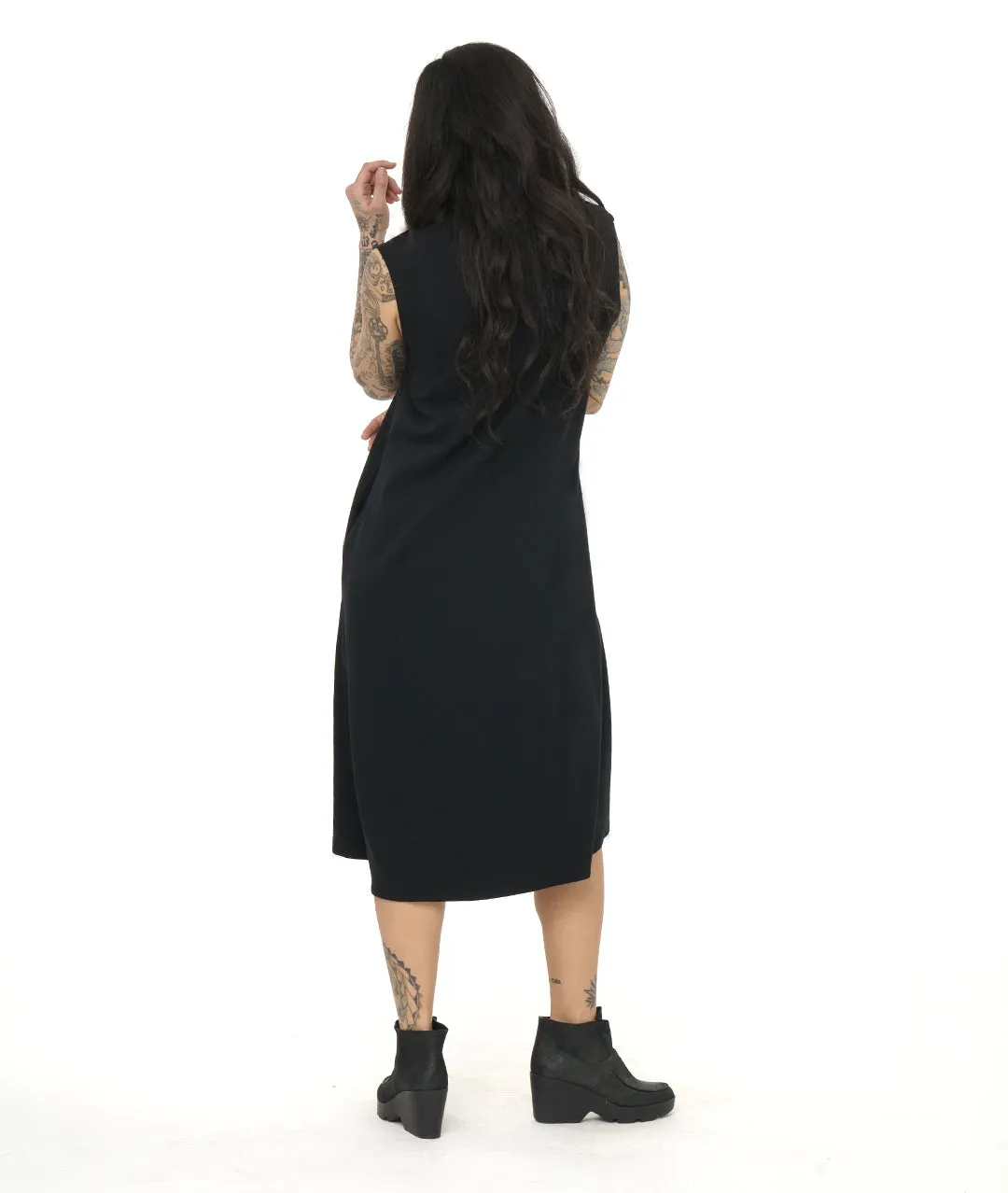 Niche - Tempo Twill - Studio Dress - Ochre