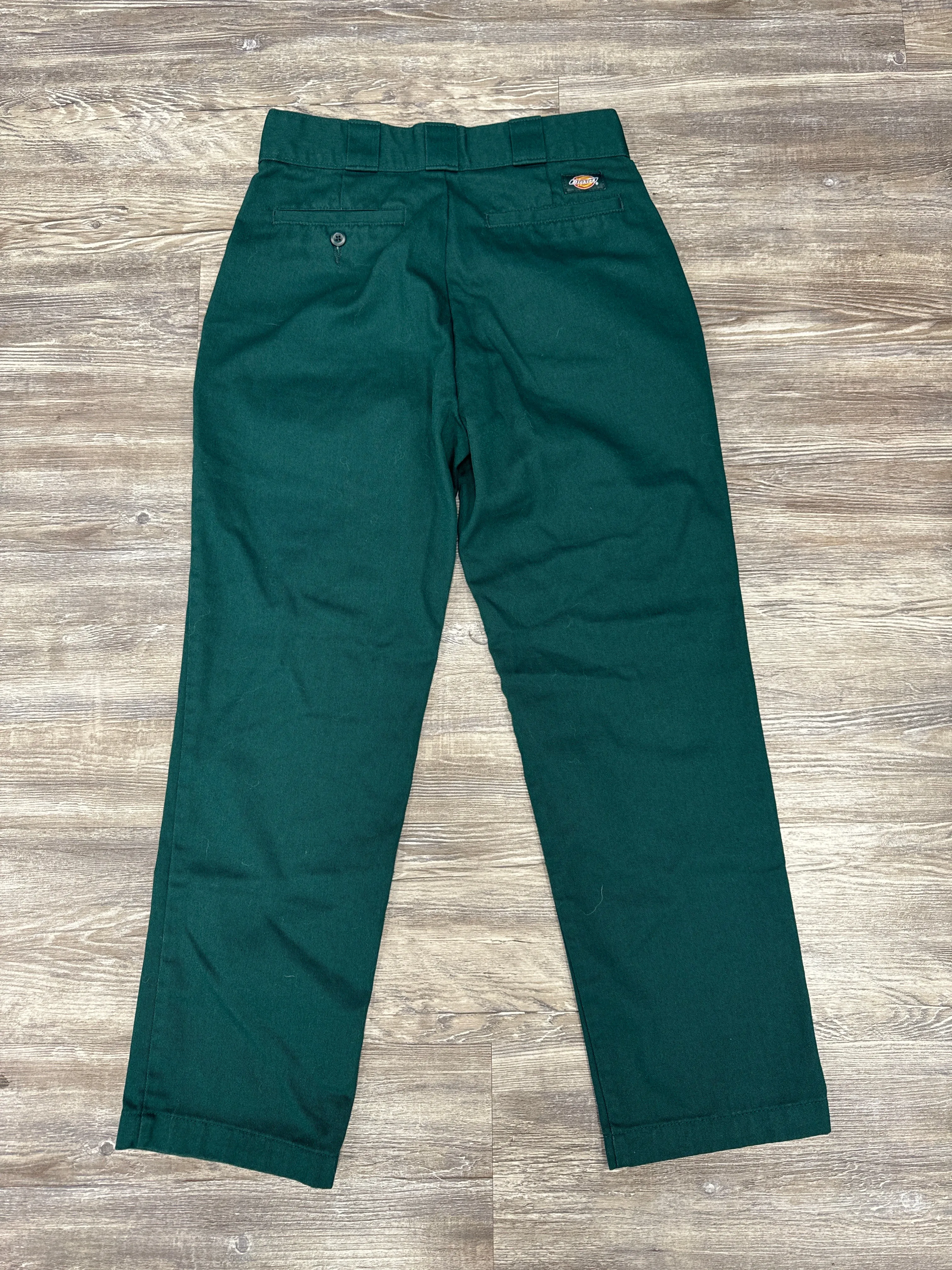 Pants Cropped By Dickies In Green, Size: 0