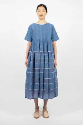 Percy Dress Cerrulean Blue