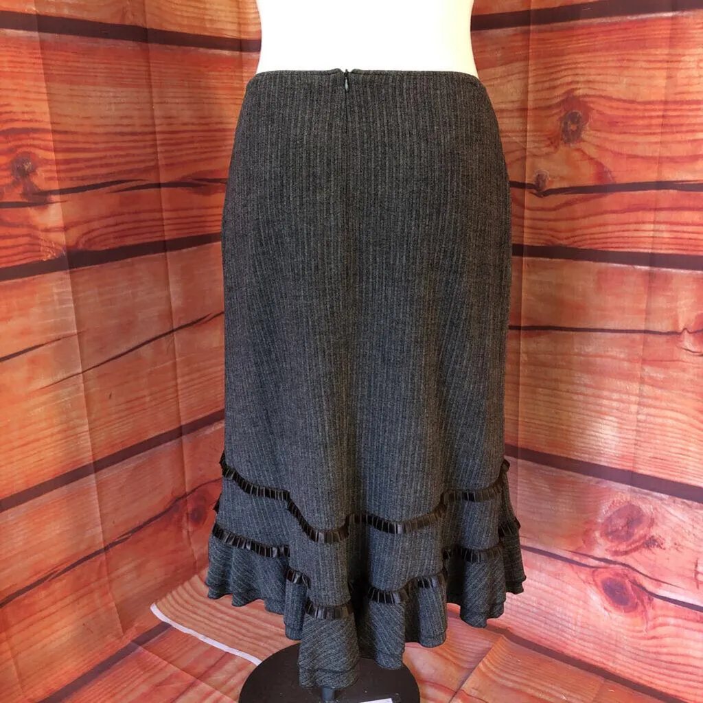 PHILIPPE ADEC BROWN SKIRT SIZE 14 TCC