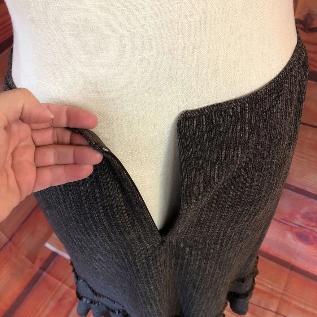 PHILIPPE ADEC BROWN SKIRT SIZE 14 TCC