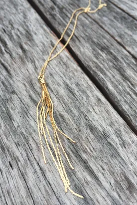 'Tease Me' Tassel Necklace