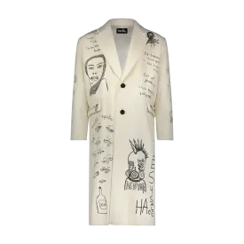 TENDER TIMES TRENCH COAT OFF WHITE