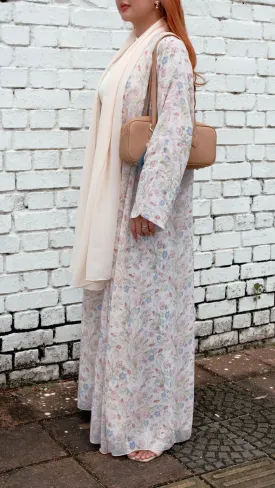Whimsy Antique Pink Abaya