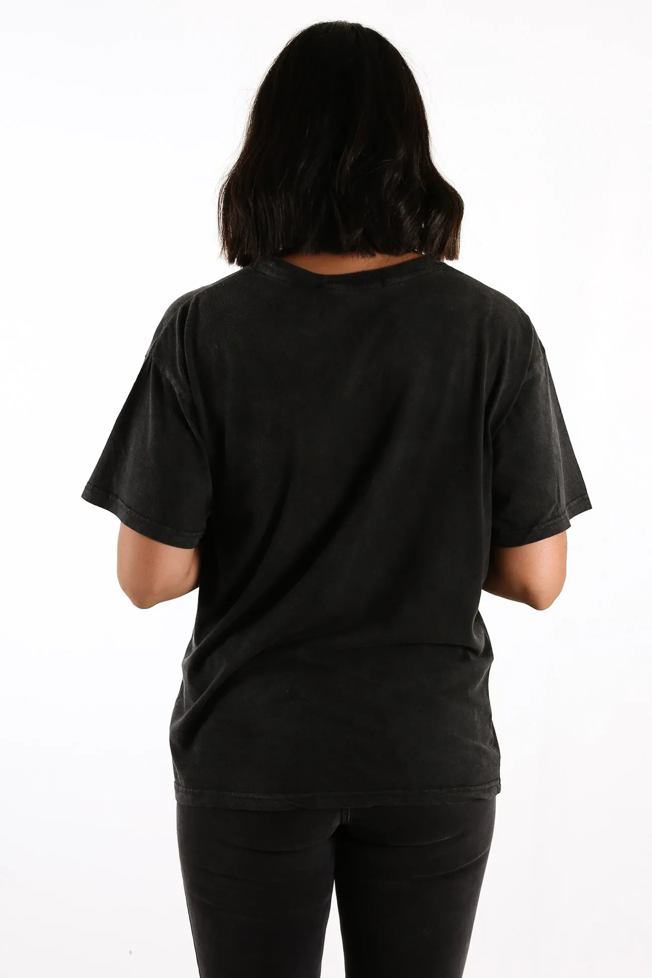Wilderness Tie Tee Washed Black